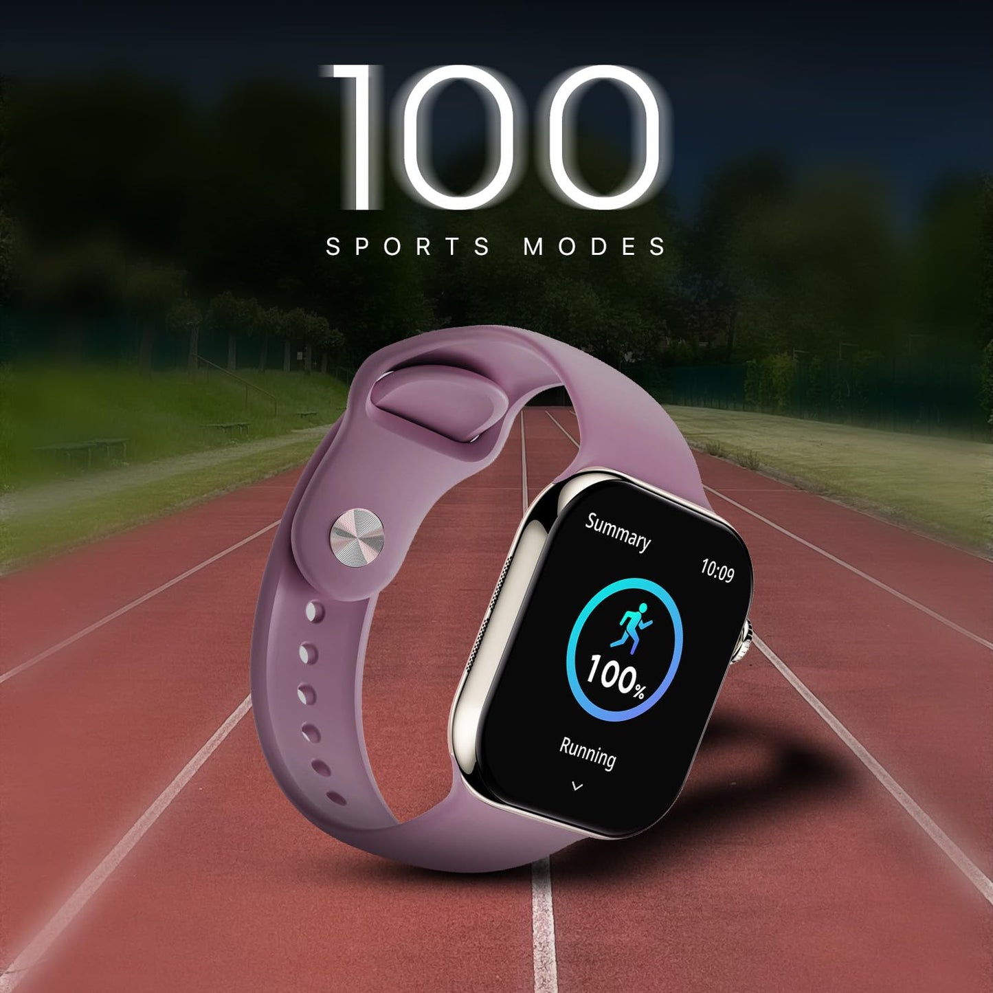 Fire-Boltt Ring X Smartwatch 2.01” Display with Always On Display, Bluetooth Calling, Wireless Charging, AI Voice Assistant, 100+ Sports Modes, Health Suite, 500+ Watchfaces (Black S)