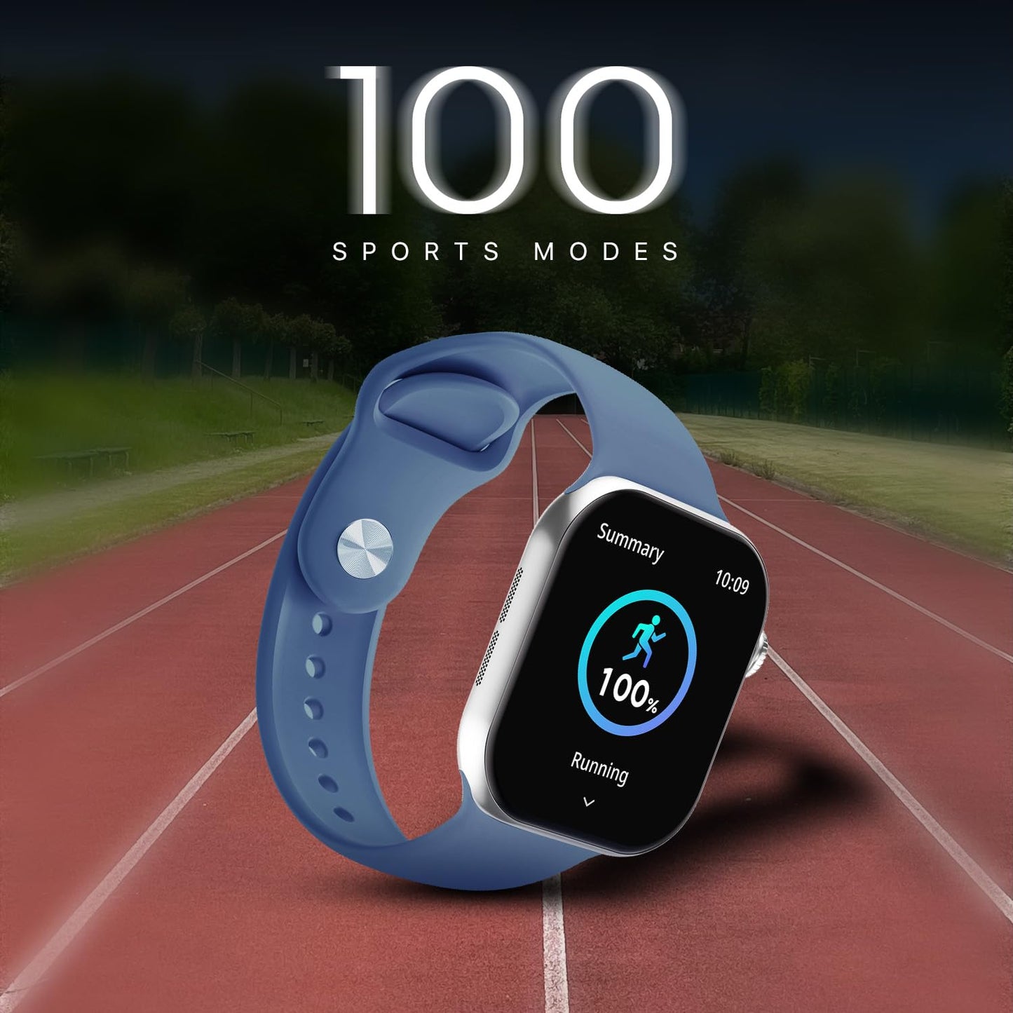 Fire-Boltt Ring X Smartwatch 2.01” Display with Always On Display, Bluetooth Calling, Wireless Charging, AI Voice Assistant, 100+ Sports Modes, Health Suite, 500+ Watchfaces (Black S)