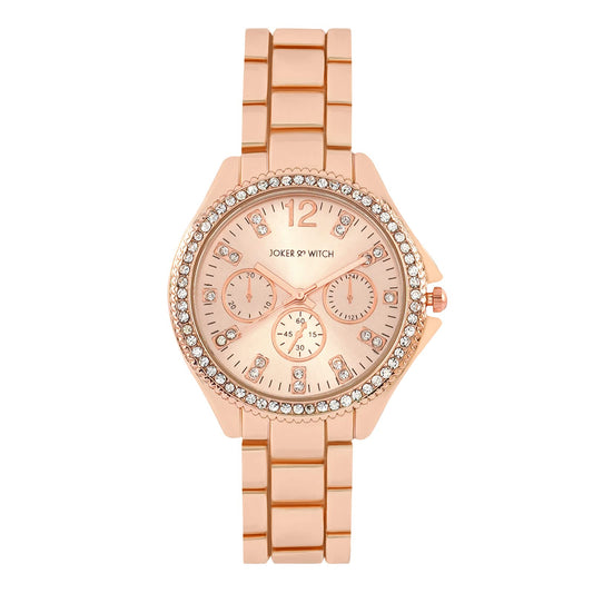 Joker & Witch Metal Alloy Analogue Watch for Women