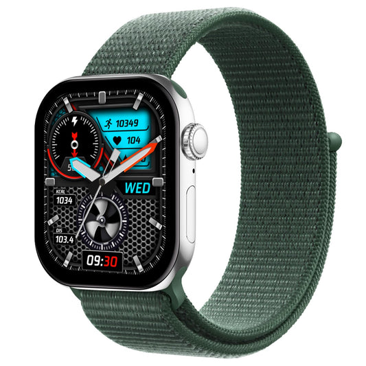 Fire-Boltt Ring X Smartwatch 2.01” Display with Always On Display, Bluetooth Calling, Wireless Charging, AI Voice Assistant, 100+ Sports Modes, Health Suite, 500+ Watchfaces (Black S)