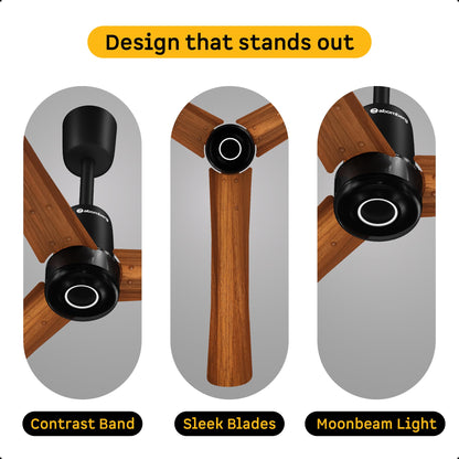 atomberg Renesa Elite Smart 1200mm 5-Star BLDC Fan, Remote Ceiling Fan for Home, Works with Alexa, High Air Delivery, Free Installation, 3-Year Warranty, Newly Launched in 2025 (Pearl White - Smart)