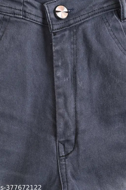 Men Denim Stylish Casual /Jeans Pant (Grey)